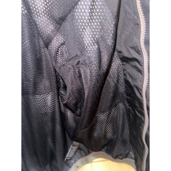 FootJoy DryJoys Golf Jacket L Lining Black/Taupe Mesh Lining Outdoor Windbreaker - Picture 8 of 14